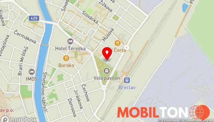 mapa MobileGear Prodej mobilních telefonů, Opravna mobilních telefonů v sady 28. října 692/3