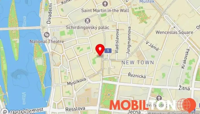 mapa Mobileko Opravna mobilních telefonů, Prodejna příslušenství k mobilním telefonům, Prodej mobilních telefonů, Opravna telefonů v Nové Město