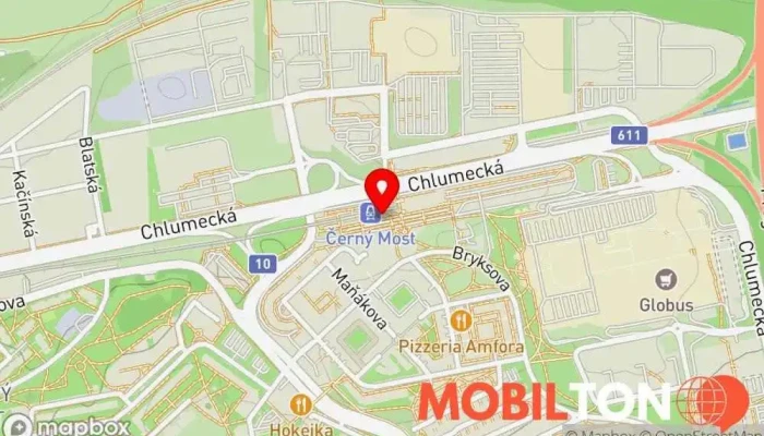 mapa Mobileko Opravna mobilních telefonů, Prodej mobilních telefonů v Praha 14