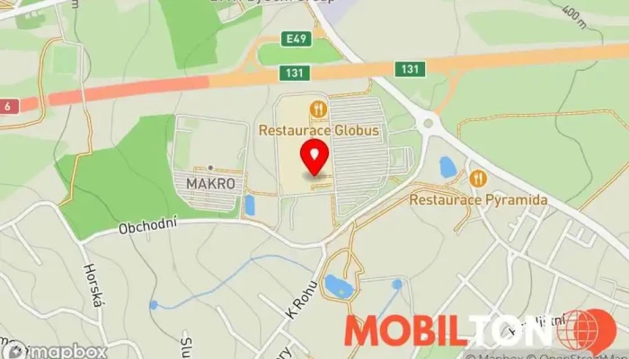 mapa mobilprovás Prodej mobilních telefonů v Jenišov-Karlovy Vary 1