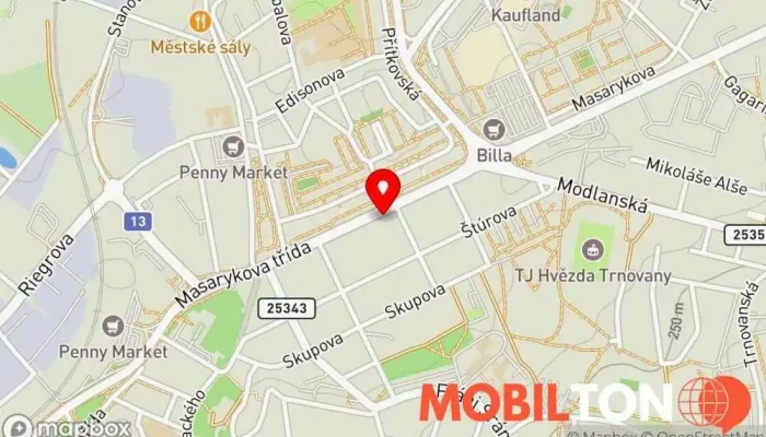 mapa mobilrob Zastavárna, Bazar, Prodej mobilních telefonů, Opravna elektroniky, Prodejce zlata, Opravna mobilních telefonů v Masarykova tř. 310/162