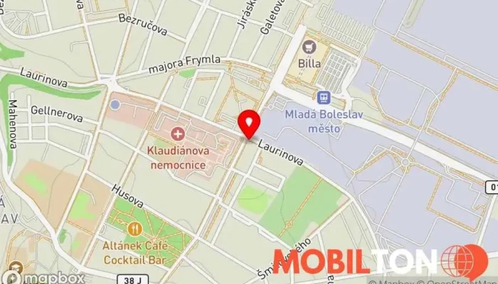 mapa MỘC Mladá Boleslav - Pravá vietnamská kuchyně Vietnamská restaurace v Mladá Boleslav II