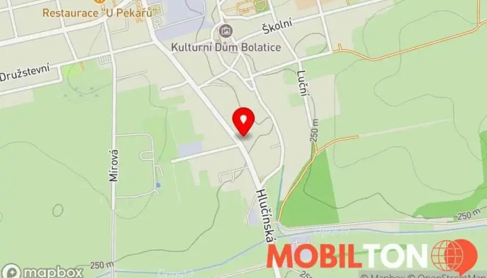 mapa Montáže a opravy nábytku Nový Opravna nábytku, Výroba nábytku, Prodej nábytku v Hlučínská 634/55