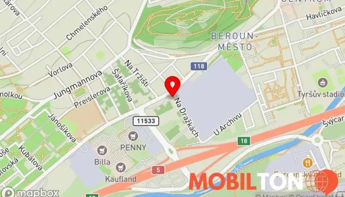 mapa MOTO S+P Prodejna potřeb pro motosport, Prodejna náhradních dílů k motocyklům v Na Dražkách 173