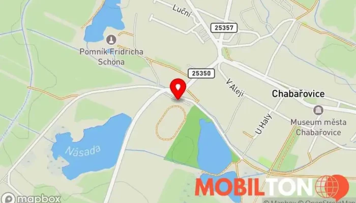 mapa MotoPivnice 13 Bar se šipkami, Hospoda v Nádražní 711