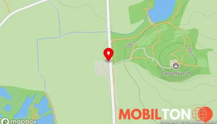 mapa Motorest Restaurace v Dobroměřice-Louny 1