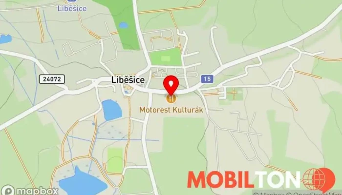 mapa Motorest 