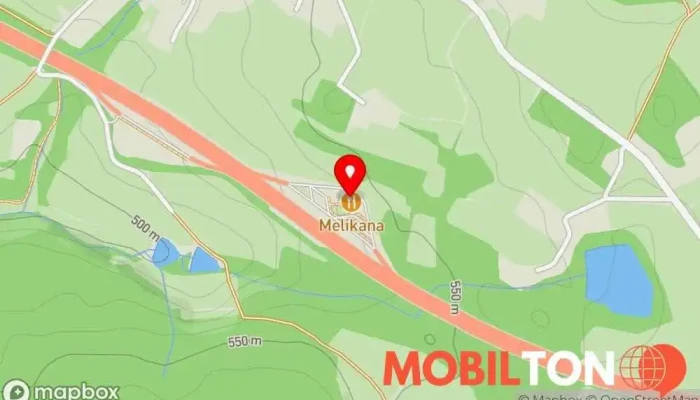 mapa Motorest Melikana Restaurace, Konferenční a kongresové centrum, Místo konání akce, Konferenční centrum, Hotel, Salonek v Speřice
