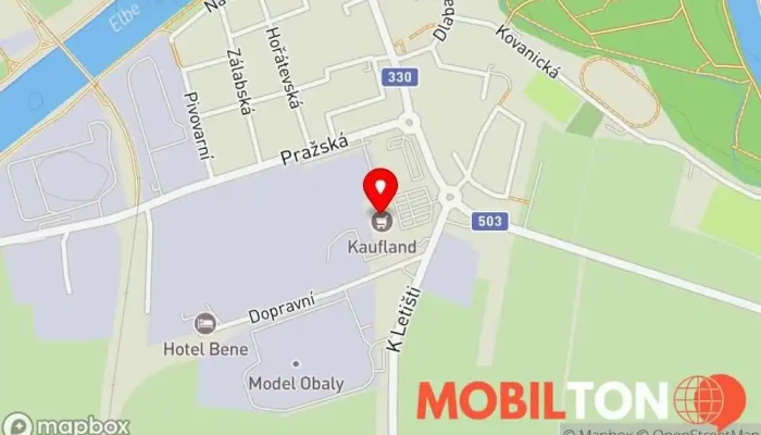 mapa Mr Pizza Nymburk Pizzerie v Kolínská 2507