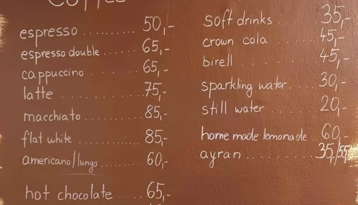 Muj Falafel Bistro -  Menu - Komenského Nám. 22/15