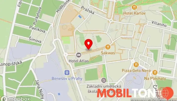 mapa My restaurant Asijská restaurace v Tyršova 189