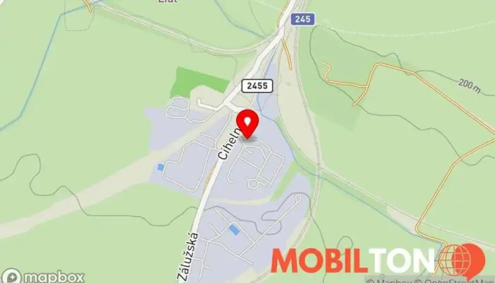 mapa Mycí centrum Čelákovice Automyčka, Bistro v Zálužská 147
