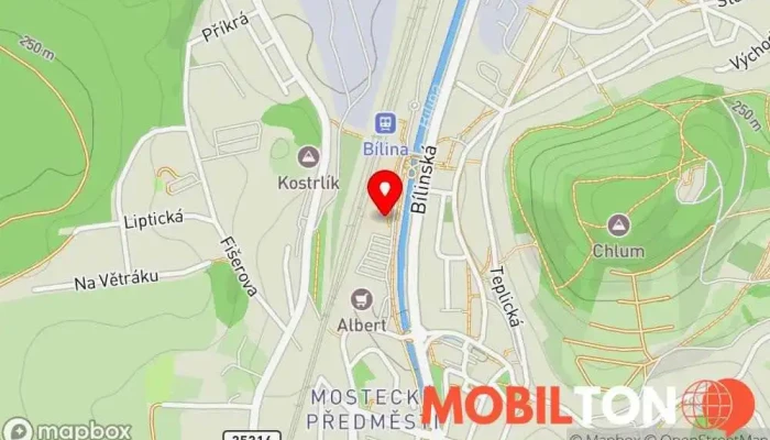 mapa MyMy bistro Bistro v Nábřeží 469