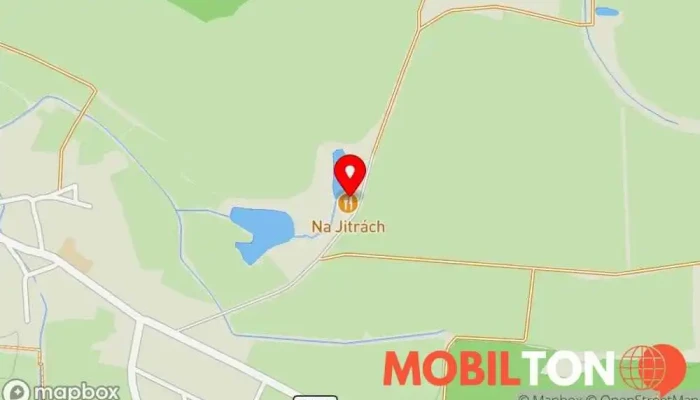 mapa Na Jitrách Restaurace v Semice