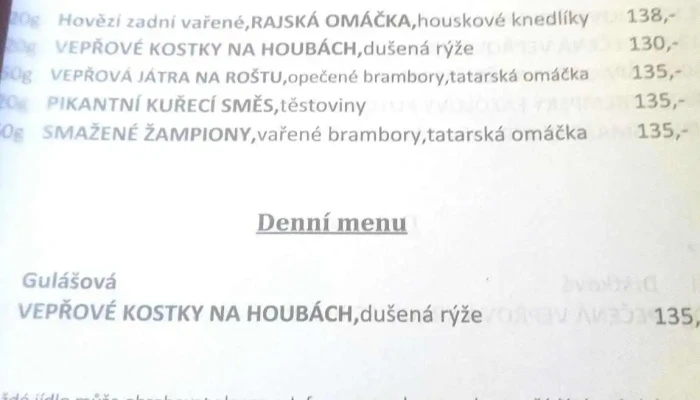 Na Tocne Menu - Nádražní 397