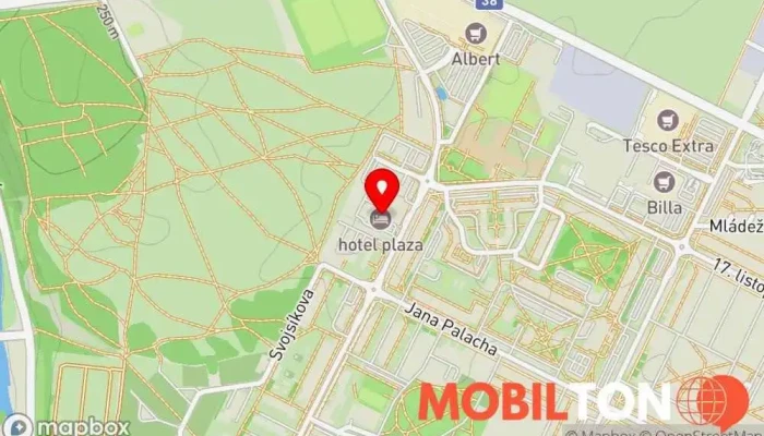 mapa Nejen kafe... Kavárna / Čajovna, Snídaňová restaurace v Mladá Boleslav II