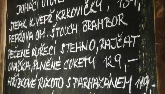 Nocni Bar Dira Menu - Nám. Míru 9
