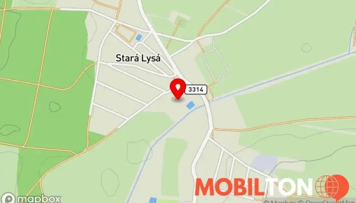 mapa Nohejbal club, hospůdka Stará Lysá Rodinná restaurace v 