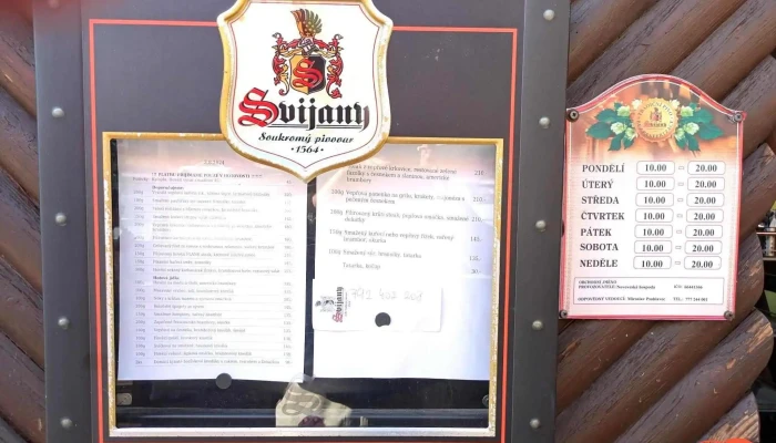 Novoveska Hospoda Menu - Nová Ves I-kolín 2