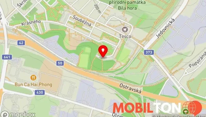 mapa Novum Global, a.s. Opravna mobilních telefonů v Brno-Židenice