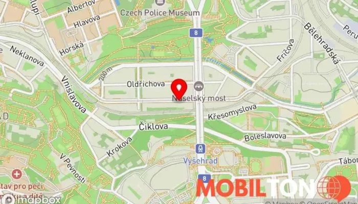 mapa nubuntu servis Opravna mobilních telefonů v Praha 2
