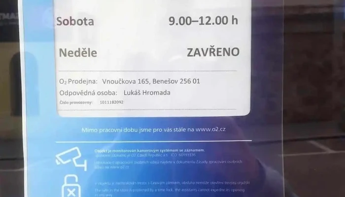 O2 Prodejna -  Uvnitr - Vnoučkova 165