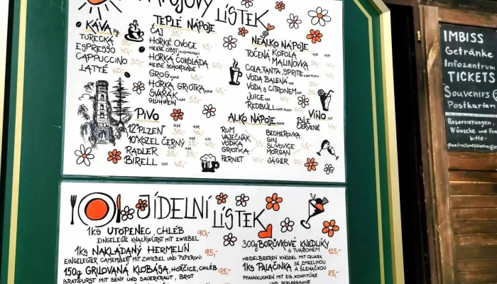 Obcerstveni Koliba Menu - Mikulášovice