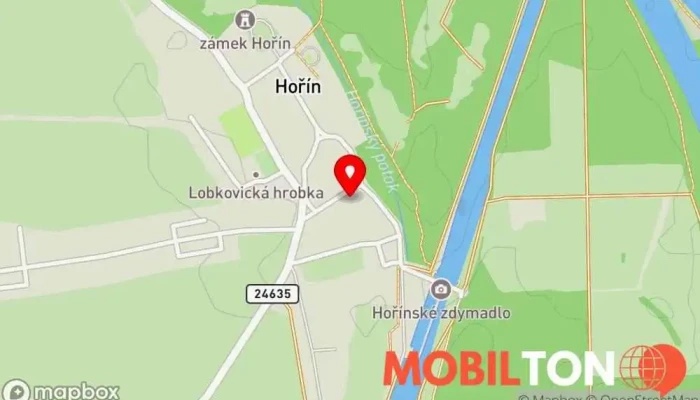 mapa Občerstvení 
