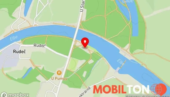 mapa Občerstvení Na Zátoni Rychlé občerstvení v V Chaloupkách 1118