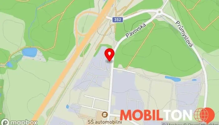 mapa Občerstvení U Párkaře Restaurace, Rychlé občerstvení v Bedrichov