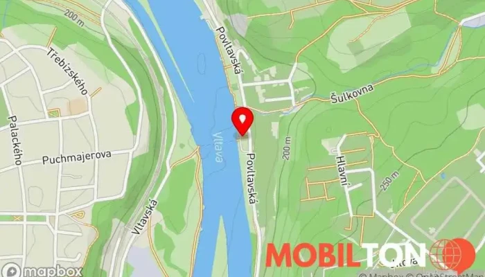 mapa Občerstvení U Přívozu Rychlé občerstvení v Klecánky