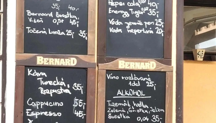 Obcerstveni U Weinlichu Menu - Ráj