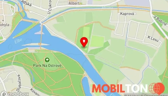mapa Občerstvení Veslák Rychlé občerstvení, Hospoda v 29, Nad Elektrárnou 1177