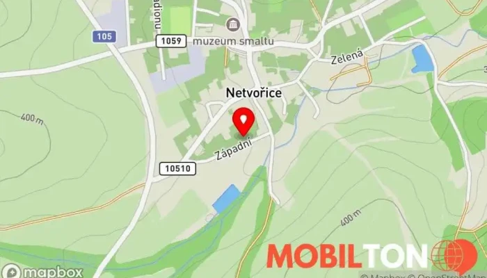 mapa Ondřej Paluska - IT služby Počítačová podpora a služby, Počítačové poradenství, Opravy počítačů, Opravna mobilních telefonů, Služby 3D tisku v Západní 273