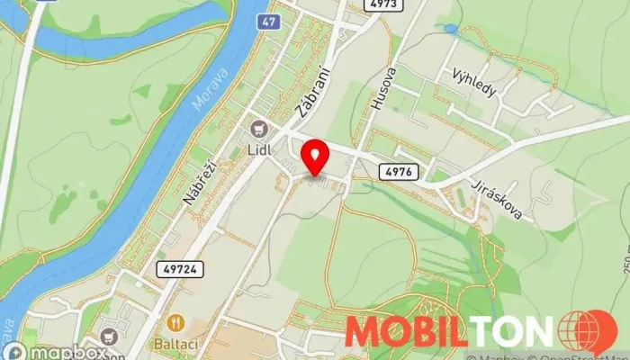 mapa Opravtel Opravna mobilních telefonů, Výrobce baterií, Opravy počítačů v Cash Electronic - sběrné místo, Komenského 1529