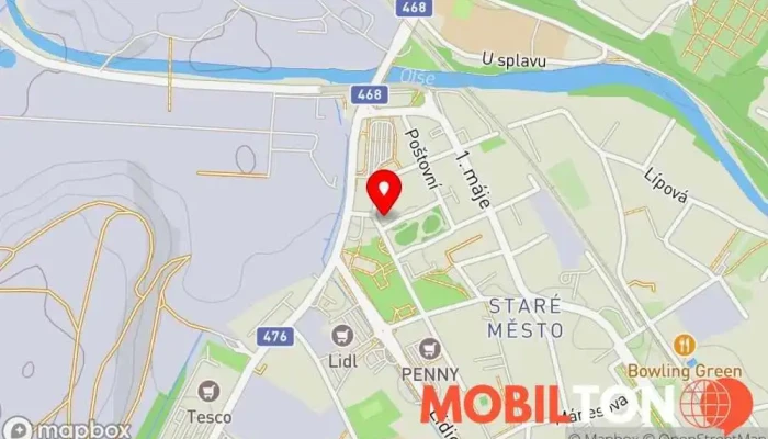 mapa OpravujemeApple | Servis Apple zařízení Třinec Opravna mobilních telefonů v Staré Město