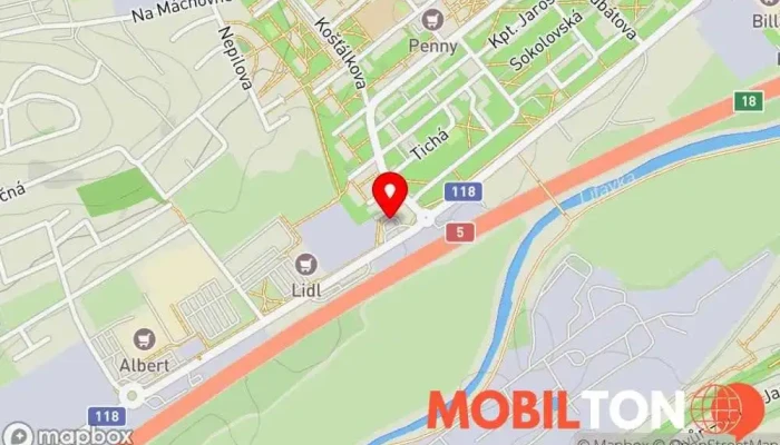 mapa ORLEN Čerpací stanice, Bistro, Čištění automobilů, Automat na prodej kávy, Dobíjecí stanice elektromobilů, Dodavatel paliv, Prodejna v Plzeňská 1263