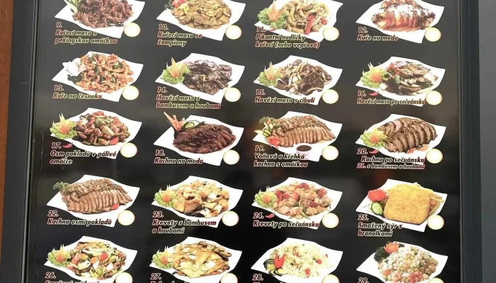 Palac Food Milovice Menu - Italská 700
