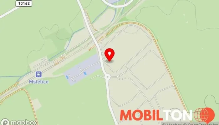 mapa Park Food Restaurace, Rozvoz jídla v Mstětice