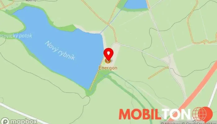 mapa Penzion a Pivovar Nový Rybník Obořiště Penzion, Pivovar, Restaurace, Sportovní klub v Obořiště