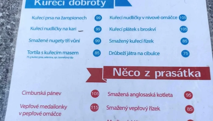 Penzion A Restaurace Domov -  Ceny - Koryčany