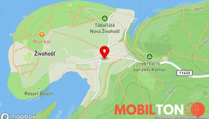 mapa Penzion a restaurace u vodníka Kebuleho Penzion, Restaurace v Nová Živohošť