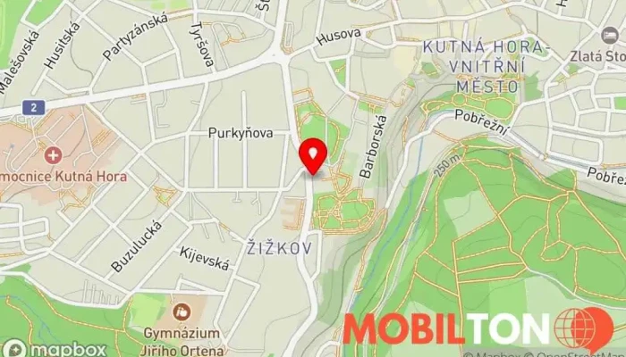 mapa Penzion Barbora Penzion, Ubytování pod střechou v Kremnická 909