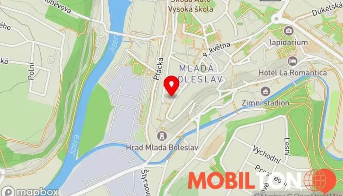 mapa PESTRÁ kavárna&bistro Kavárna, Bistro v Mladá Boleslav I