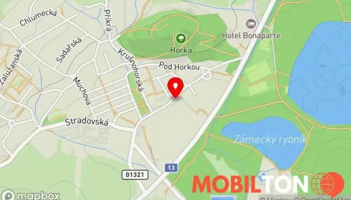 mapa Petr Richter - Restaurace a pohostinství Restaurace v Ústecká 55