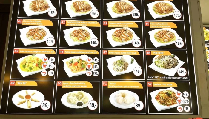 Pho Lang Viet Menu - Švermov