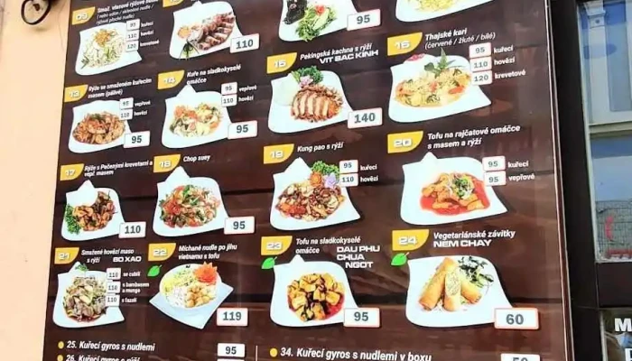 Pho Viet Bilina -  Menu - Seifertova 16/8