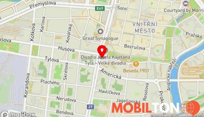 mapa Phone doctor Opravna mobilních telefonů v Plzeň 3-Jižní Předměstí
