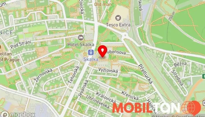 mapa Phonecare.cz Opravna mobilních telefonů v Strašnice