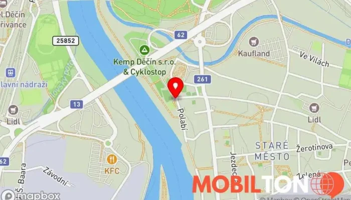 mapa Pidi hospůdka u Kocánka Restaurace v 
